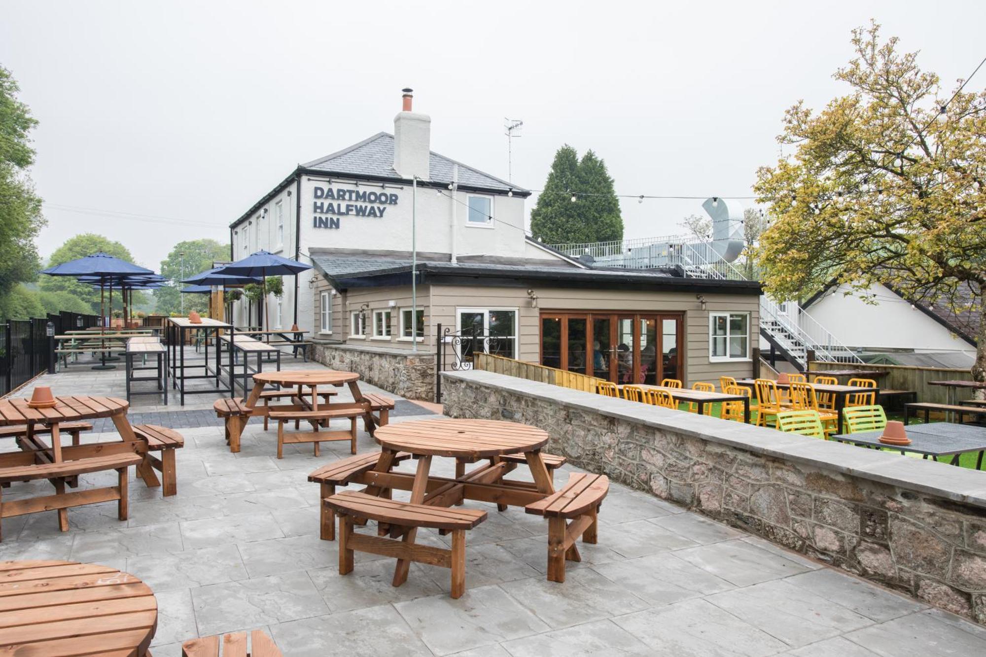 Dartmoor Halfway Inn Newton Abbot Esterno foto